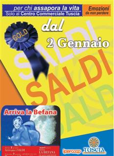 Saldi al Centro Commerciale Tuscia